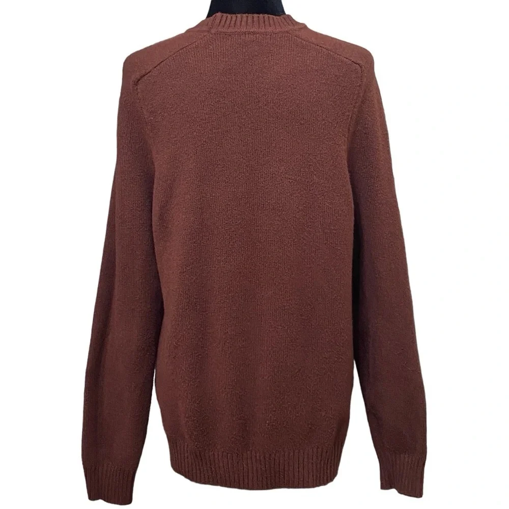 Banana Republic Amber Ale Crewneck Sweater Large 90s Grunge Soft Knit